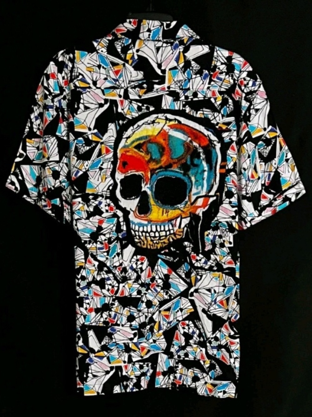 NEW Robert Graham $298 EMBROIDERED 3XL Short Sleeve Camp Shirt